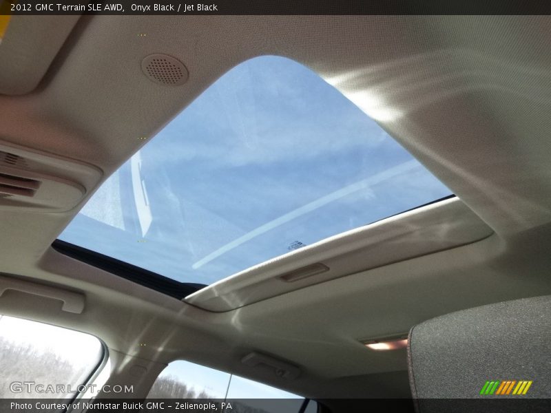 Onyx Black / Jet Black 2012 GMC Terrain SLE AWD