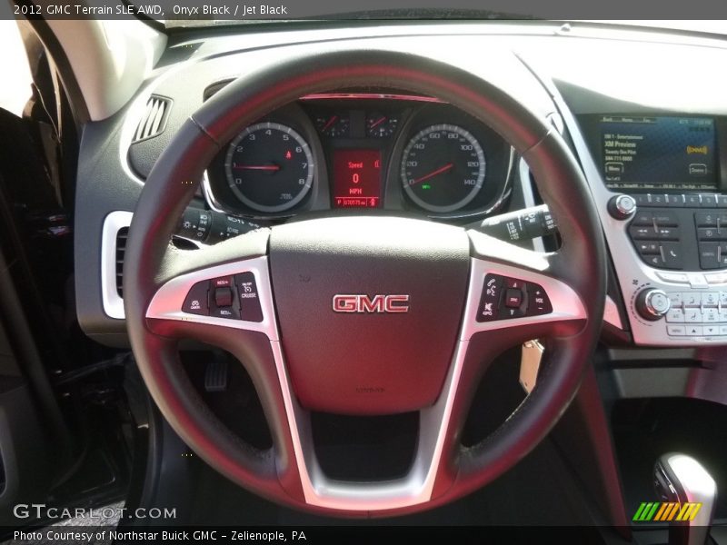 Onyx Black / Jet Black 2012 GMC Terrain SLE AWD