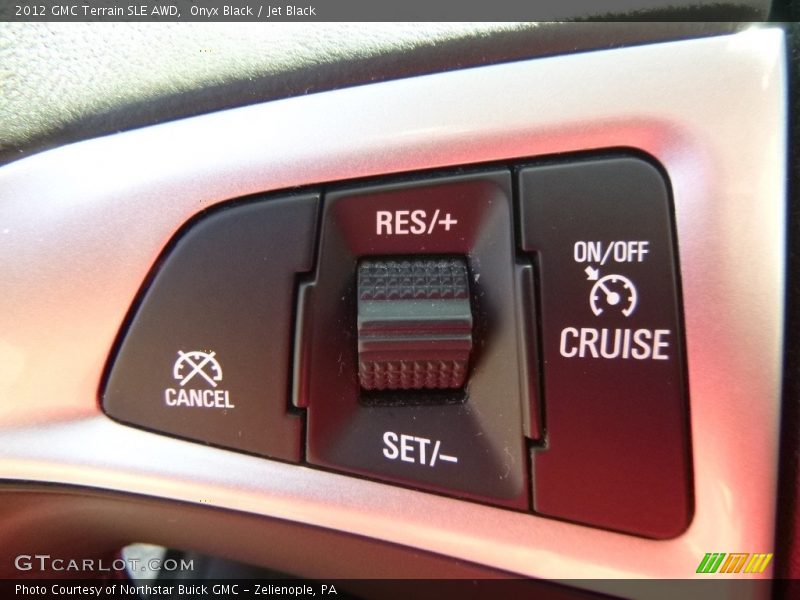 Onyx Black / Jet Black 2012 GMC Terrain SLE AWD