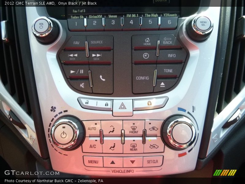 Onyx Black / Jet Black 2012 GMC Terrain SLE AWD