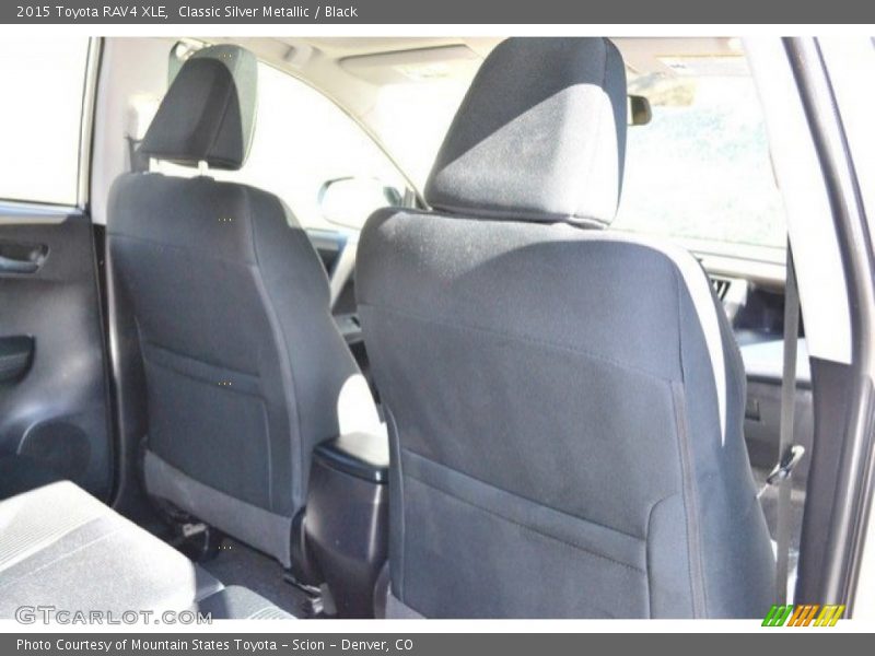 Classic Silver Metallic / Black 2015 Toyota RAV4 XLE