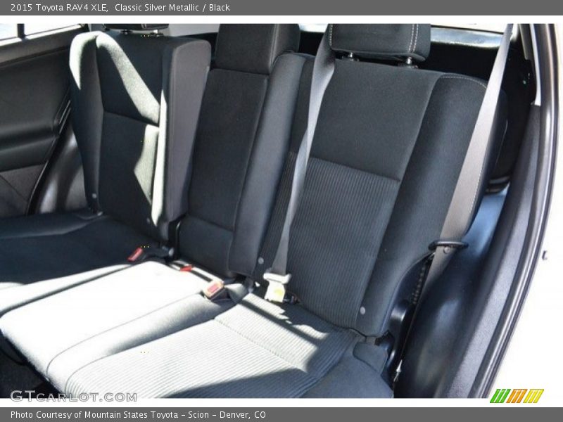 Classic Silver Metallic / Black 2015 Toyota RAV4 XLE