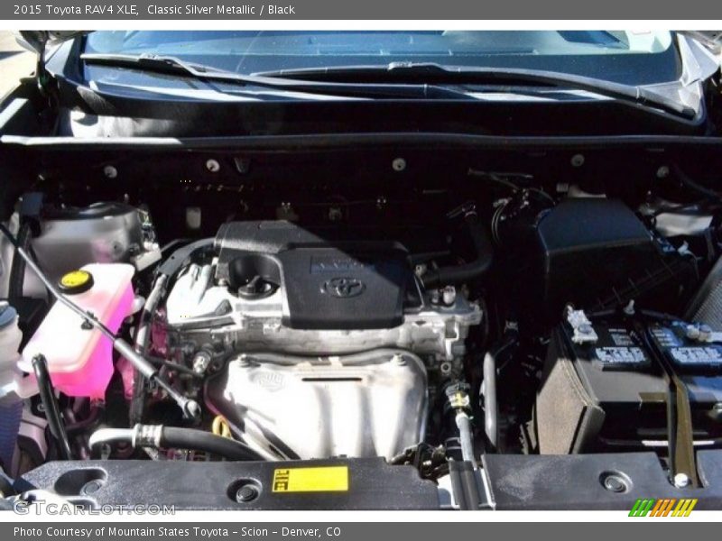 Classic Silver Metallic / Black 2015 Toyota RAV4 XLE
