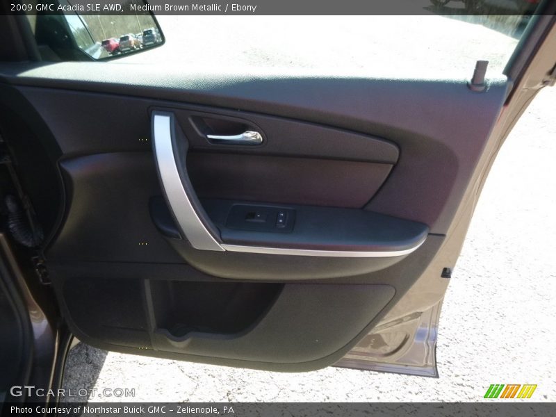 Medium Brown Metallic / Ebony 2009 GMC Acadia SLE AWD