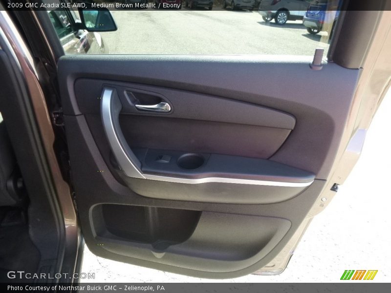 Medium Brown Metallic / Ebony 2009 GMC Acadia SLE AWD
