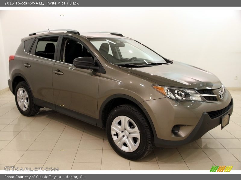 Pyrite Mica / Black 2015 Toyota RAV4 LE