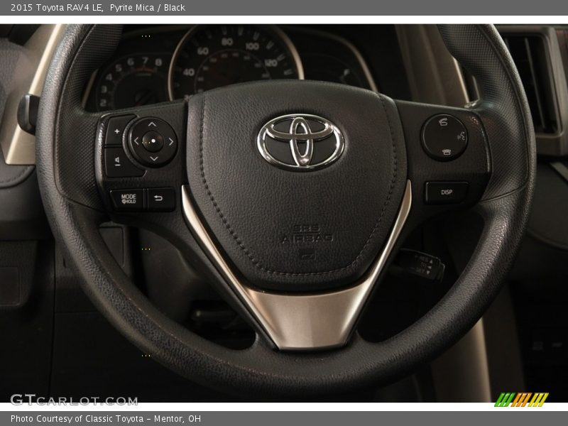 Pyrite Mica / Black 2015 Toyota RAV4 LE