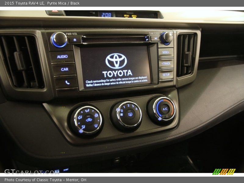 Pyrite Mica / Black 2015 Toyota RAV4 LE