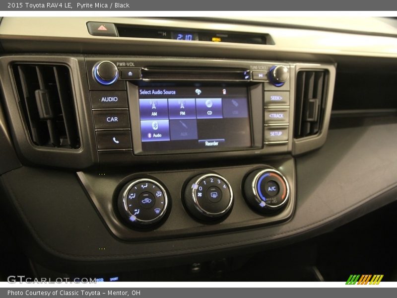 Pyrite Mica / Black 2015 Toyota RAV4 LE