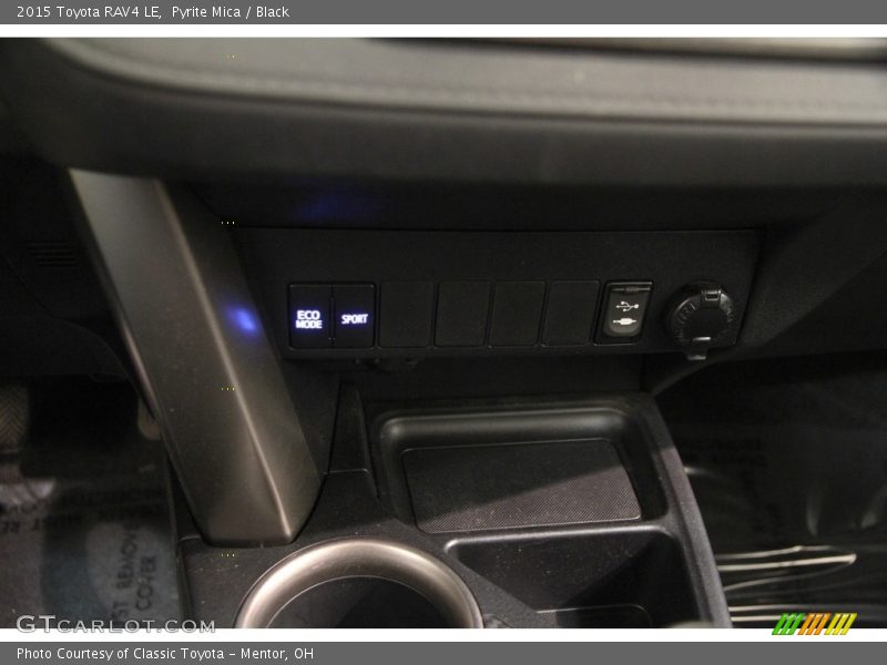 Pyrite Mica / Black 2015 Toyota RAV4 LE