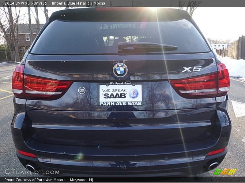 Imperial Blue Metallic / Mocha 2014 BMW X5 xDrive35i