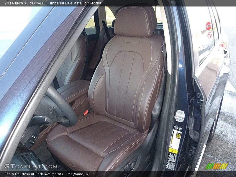 Imperial Blue Metallic / Mocha 2014 BMW X5 xDrive35i