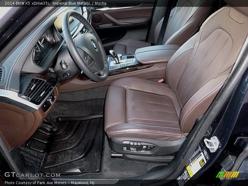 Front Seat of 2014 X5 xDrive35i