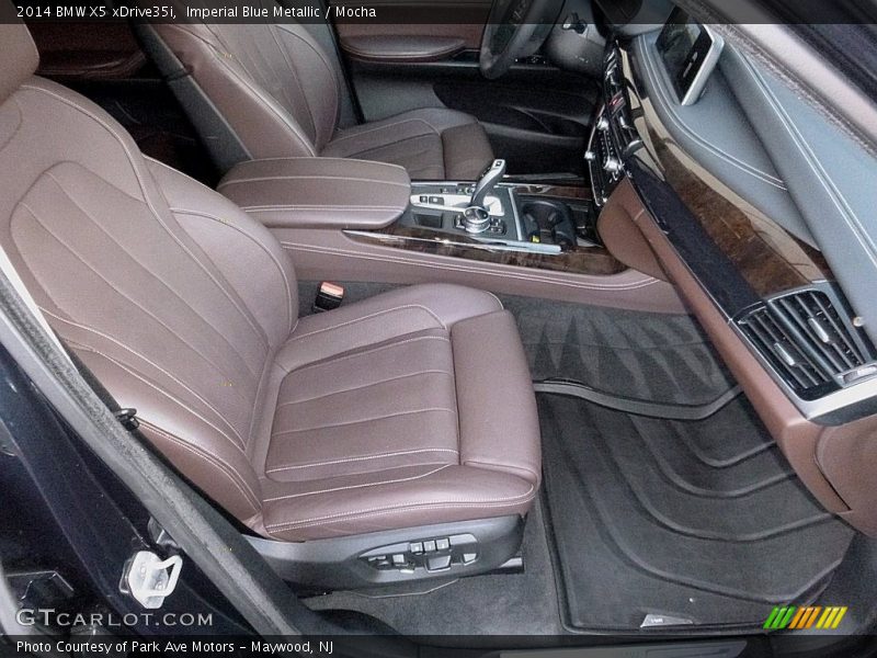 Front Seat of 2014 X5 xDrive35i