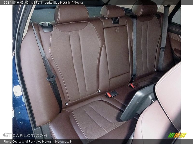 Rear Seat of 2014 X5 xDrive35i