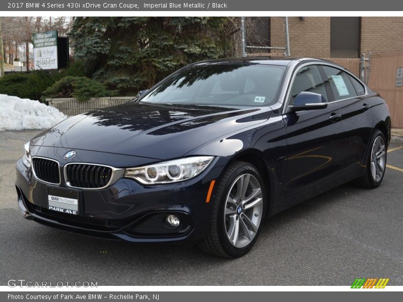 Imperial Blue Metallic / Black 2017 BMW 4 Series 430i xDrive Gran Coupe