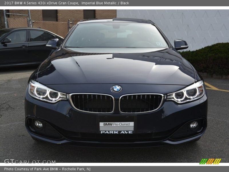 Imperial Blue Metallic / Black 2017 BMW 4 Series 430i xDrive Gran Coupe
