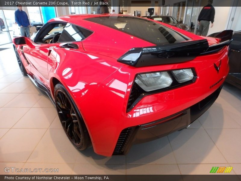 Torch Red / Jet Black 2017 Chevrolet Corvette Z06 Coupe