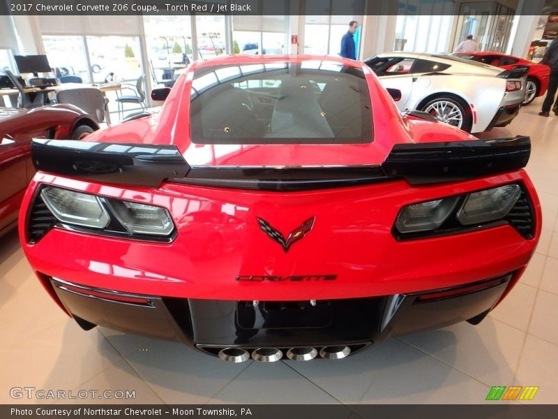 Torch Red / Jet Black 2017 Chevrolet Corvette Z06 Coupe