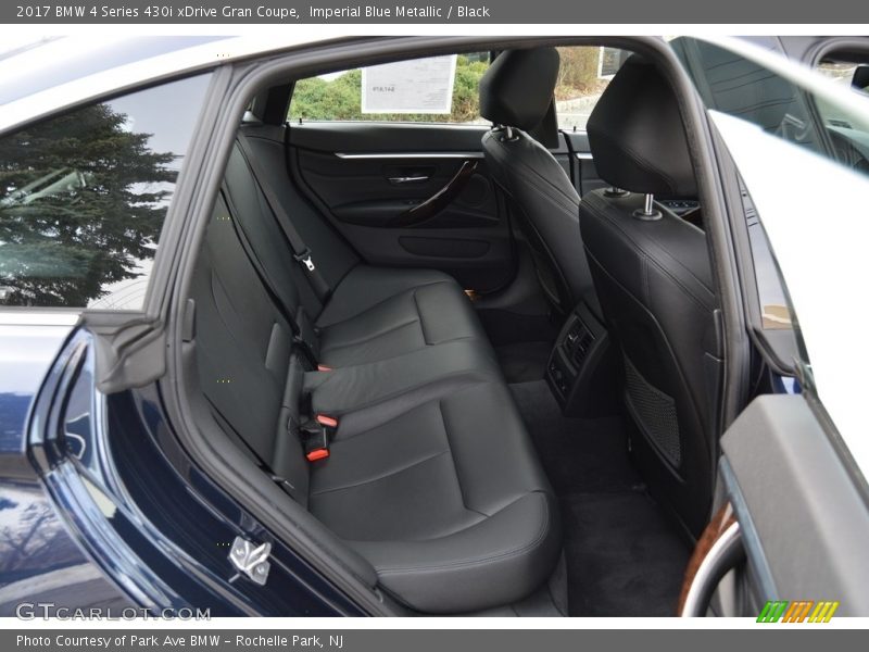 Rear Seat of 2017 4 Series 430i xDrive Gran Coupe