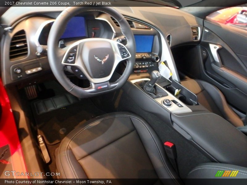  2017 Corvette Z06 Coupe Jet Black Interior