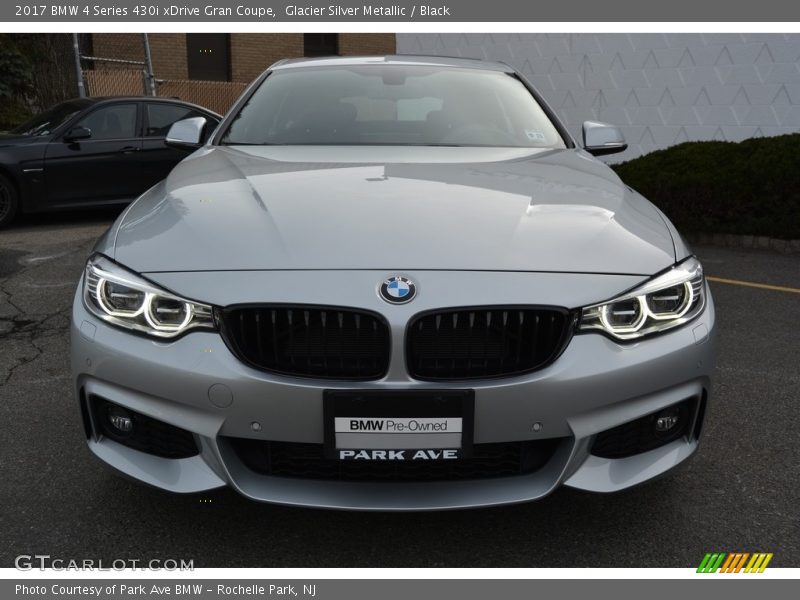 Glacier Silver Metallic / Black 2017 BMW 4 Series 430i xDrive Gran Coupe