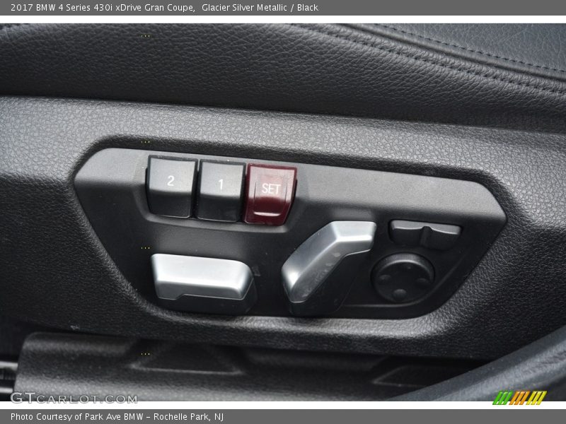 Glacier Silver Metallic / Black 2017 BMW 4 Series 430i xDrive Gran Coupe