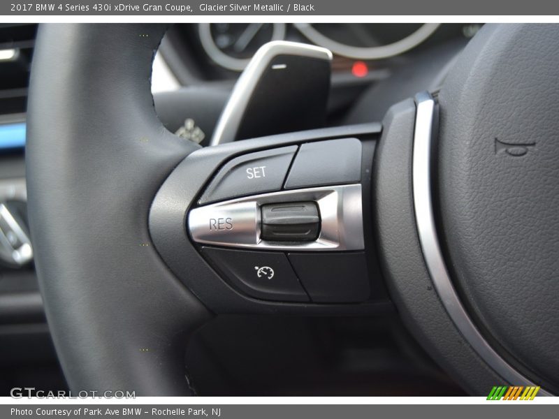 Glacier Silver Metallic / Black 2017 BMW 4 Series 430i xDrive Gran Coupe