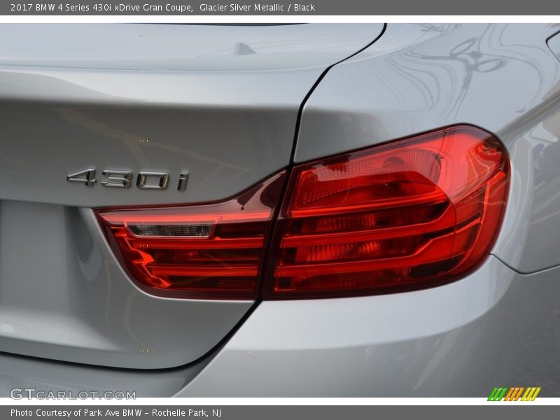 Glacier Silver Metallic / Black 2017 BMW 4 Series 430i xDrive Gran Coupe