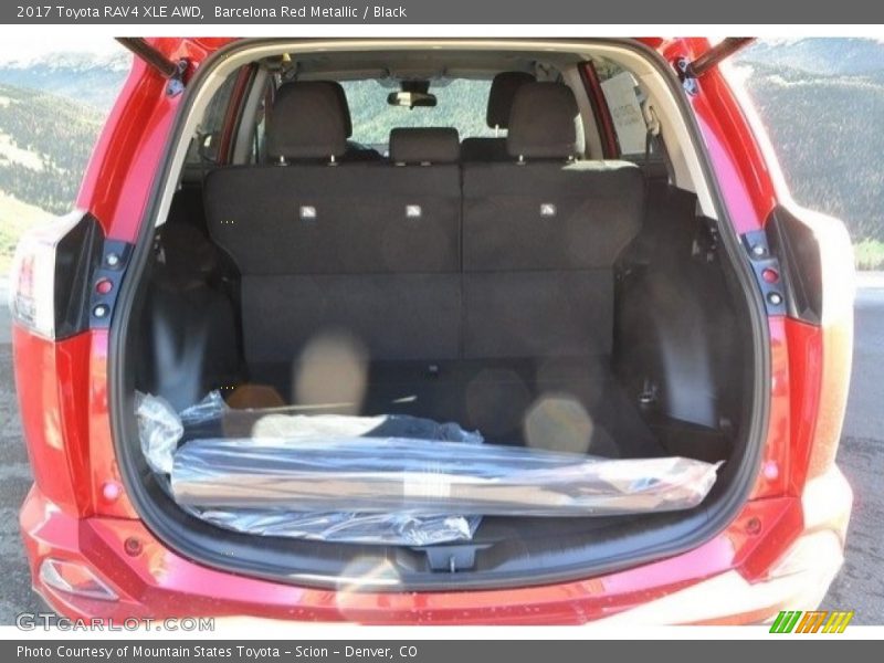 Barcelona Red Metallic / Black 2017 Toyota RAV4 XLE AWD