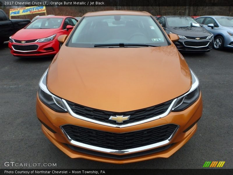 Orange Burst Metallic / Jet Black 2017 Chevrolet Cruze LT