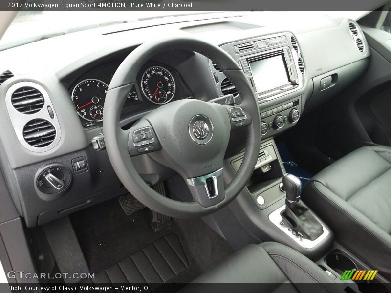 Front Seat of 2017 Tiguan Sport 4MOTION