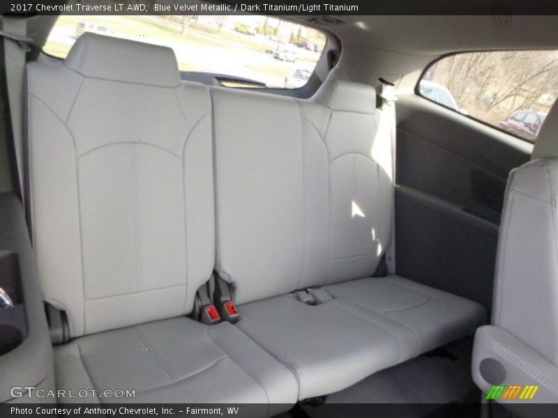 Blue Velvet Metallic / Dark Titanium/Light Titanium 2017 Chevrolet Traverse LT AWD