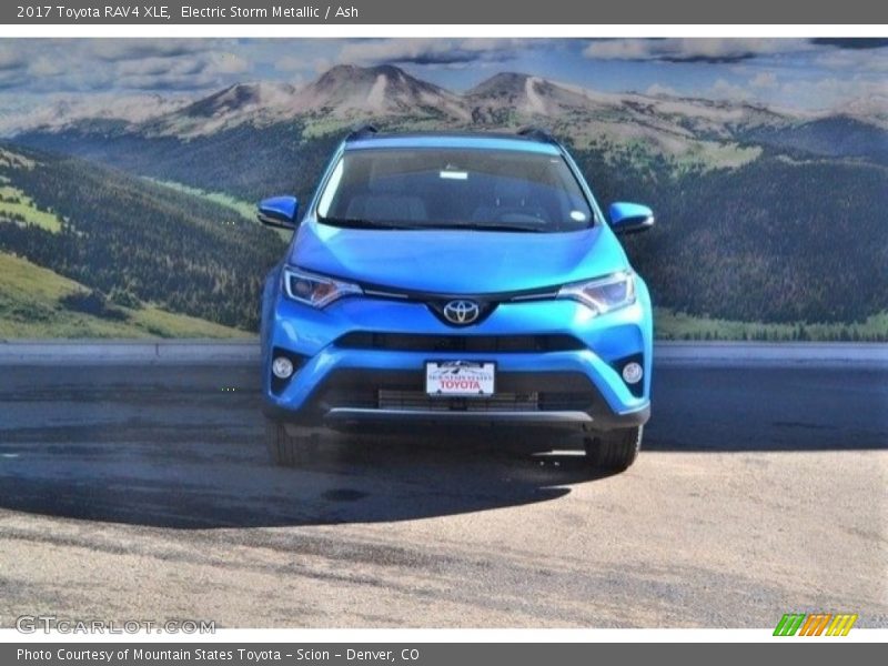 Electric Storm Metallic / Ash 2017 Toyota RAV4 XLE