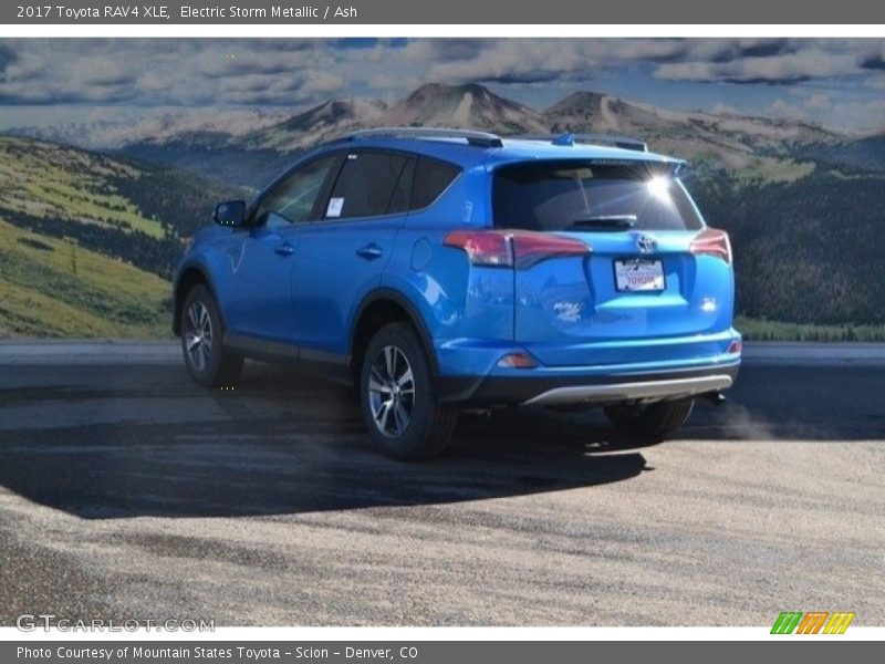 Electric Storm Metallic / Ash 2017 Toyota RAV4 XLE