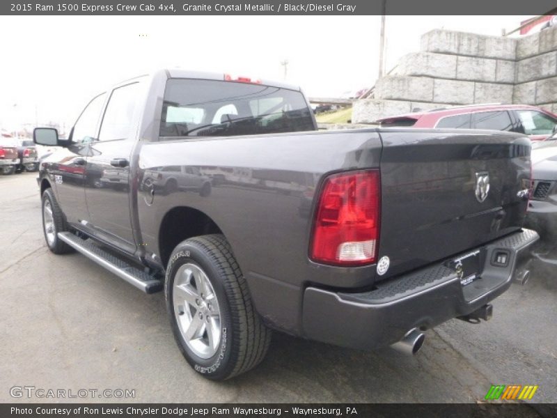 Granite Crystal Metallic / Black/Diesel Gray 2015 Ram 1500 Express Crew Cab 4x4