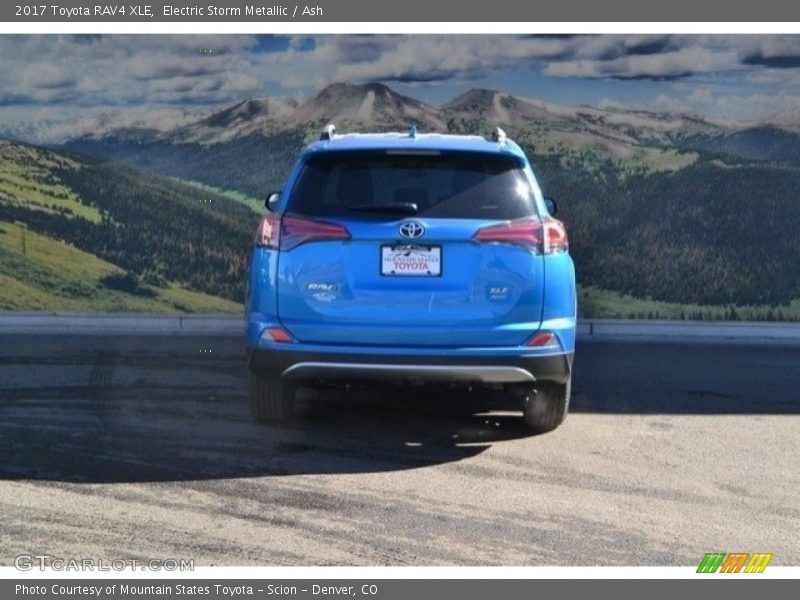 Electric Storm Metallic / Ash 2017 Toyota RAV4 XLE