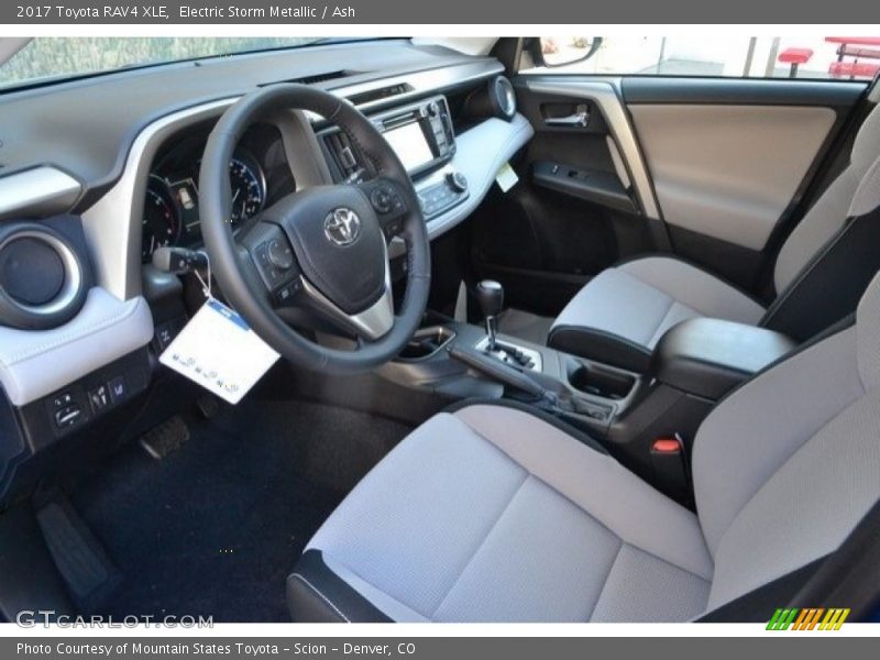 Electric Storm Metallic / Ash 2017 Toyota RAV4 XLE