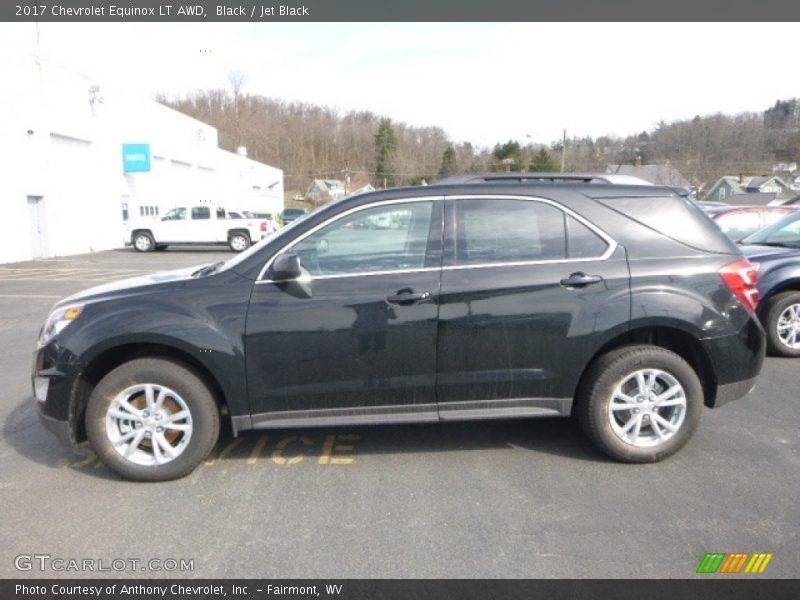 Black / Jet Black 2017 Chevrolet Equinox LT AWD