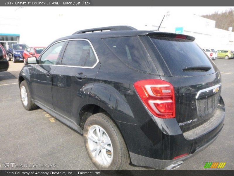 Black / Jet Black 2017 Chevrolet Equinox LT AWD