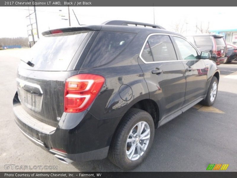 Black / Jet Black 2017 Chevrolet Equinox LT AWD