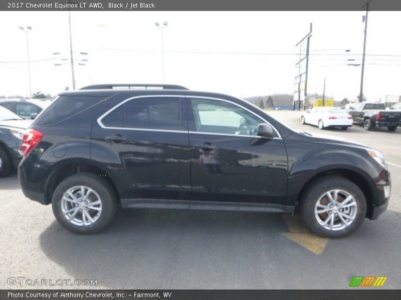Black / Jet Black 2017 Chevrolet Equinox LT AWD