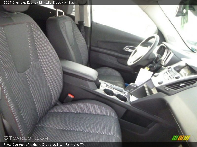 Black / Jet Black 2017 Chevrolet Equinox LT AWD