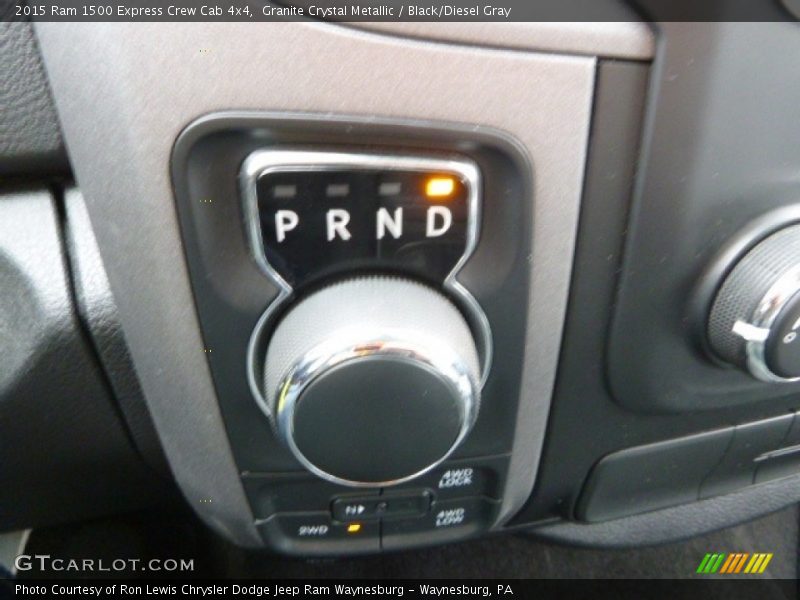 Granite Crystal Metallic / Black/Diesel Gray 2015 Ram 1500 Express Crew Cab 4x4