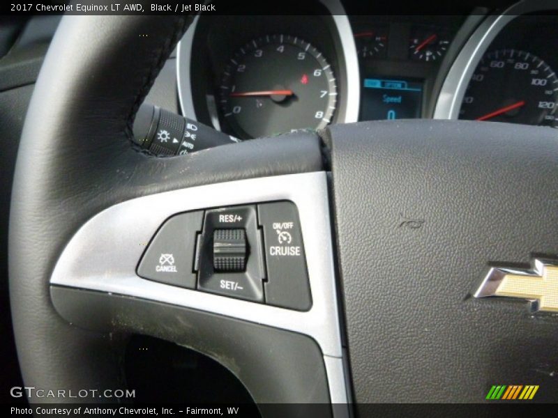 Black / Jet Black 2017 Chevrolet Equinox LT AWD