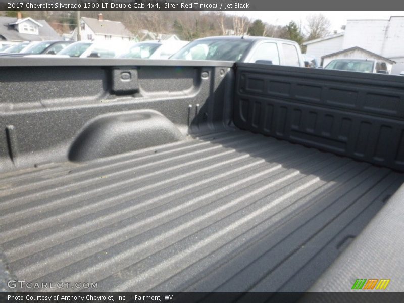 Siren Red Tintcoat / Jet Black 2017 Chevrolet Silverado 1500 LT Double Cab 4x4