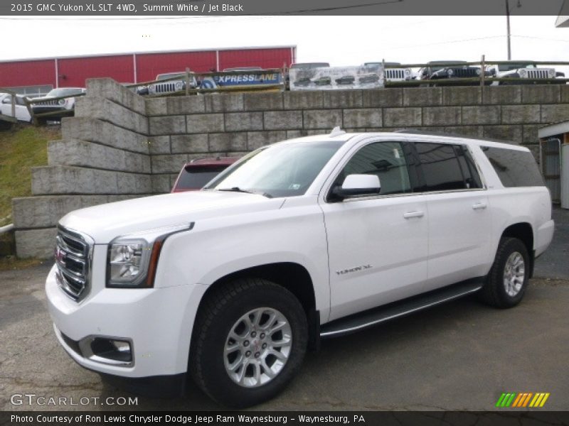 Summit White / Jet Black 2015 GMC Yukon XL SLT 4WD