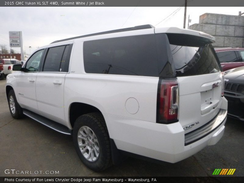 Summit White / Jet Black 2015 GMC Yukon XL SLT 4WD