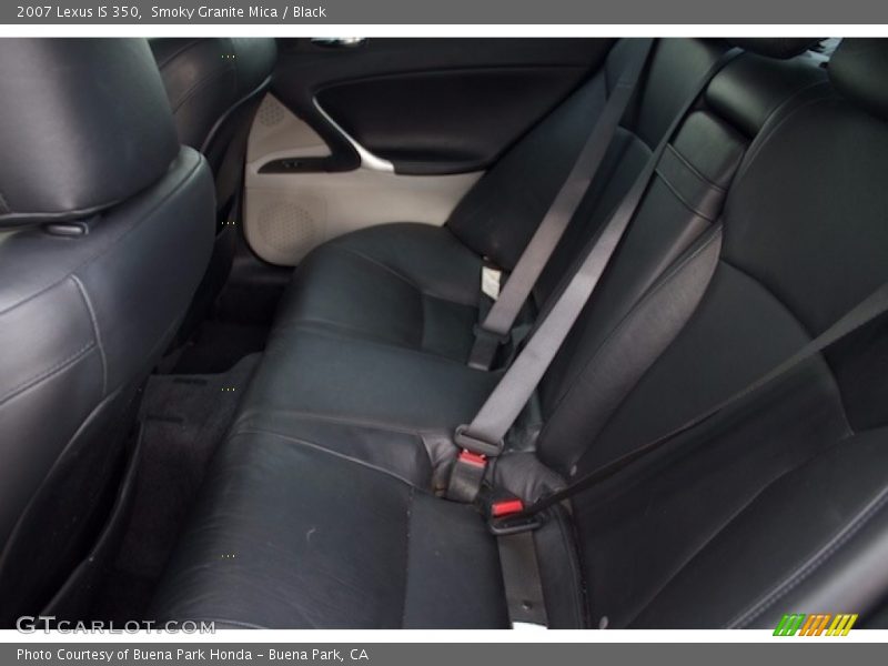 Smoky Granite Mica / Black 2007 Lexus IS 350