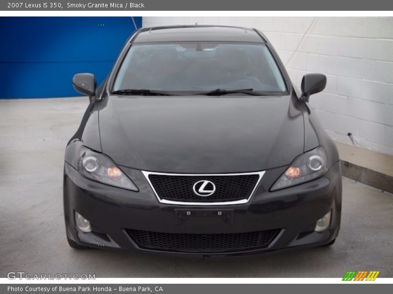 Smoky Granite Mica / Black 2007 Lexus IS 350